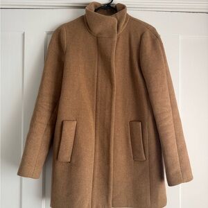 J. Crew Women's Camel Cocoon Coat